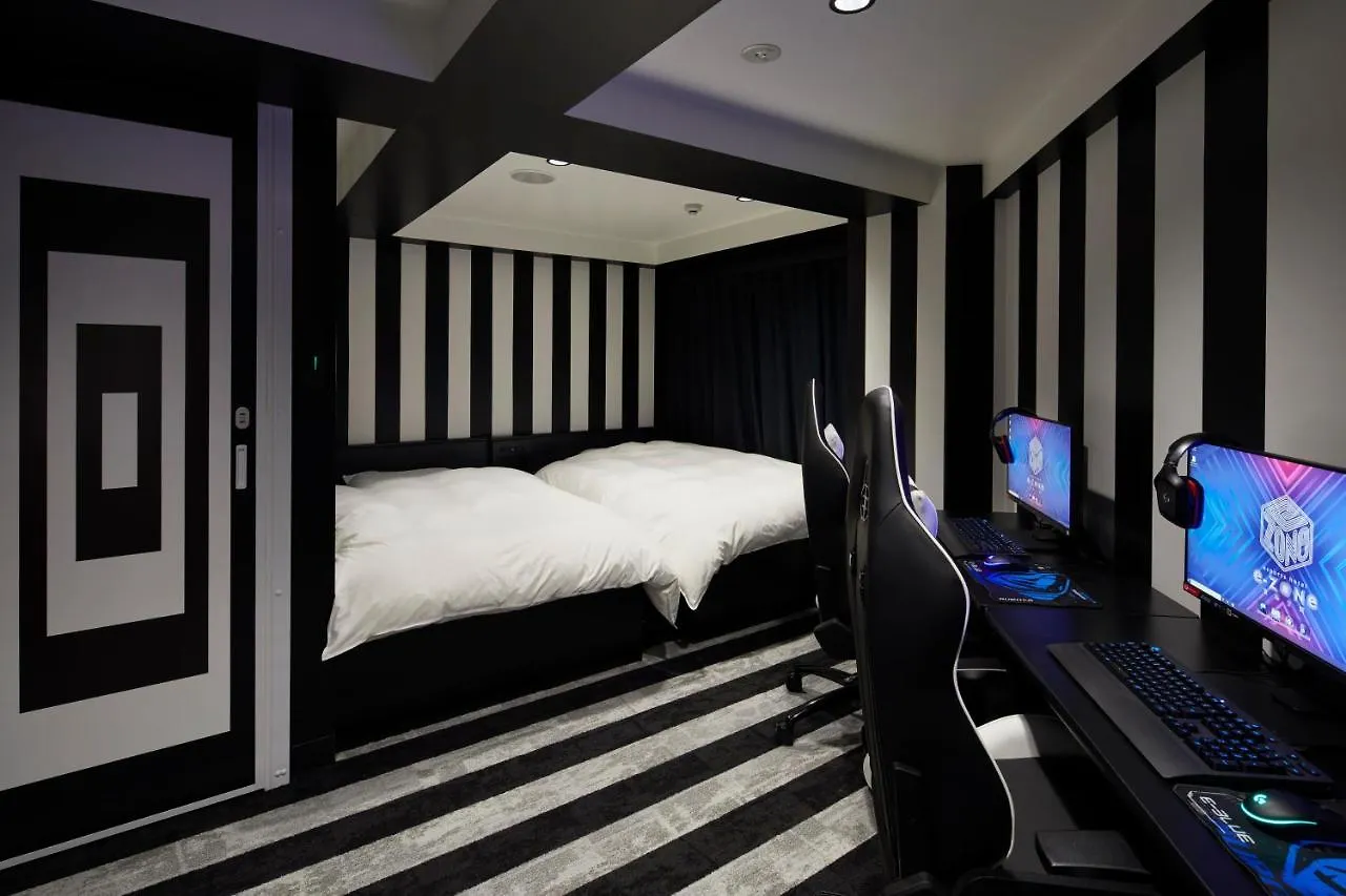 Hostel Esports Hotel E-Zone 電脳空間 Osaka Japan